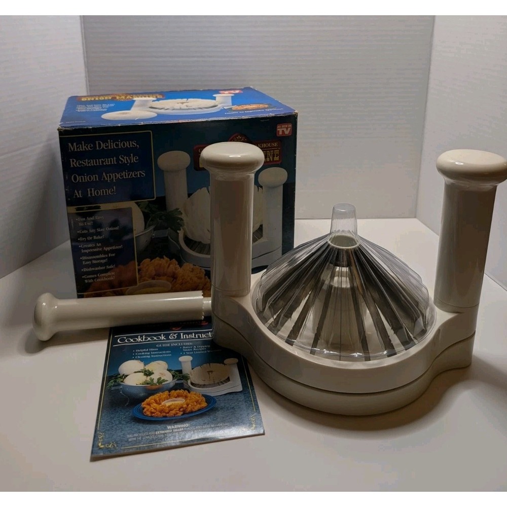 Great American Steakhouse Blooming Onion Machine As Seen On TV TeleBrands 1999